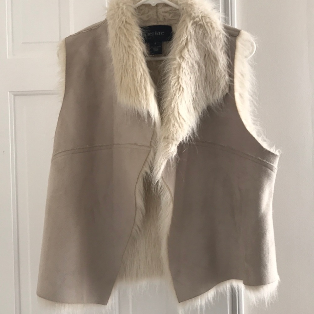 Worn Once Faux Fur Vest